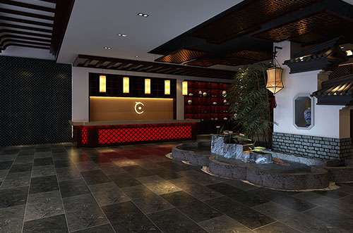 鉛山中式茶樓設(shè)計(jì)——樸中見雅，游哉悠哉